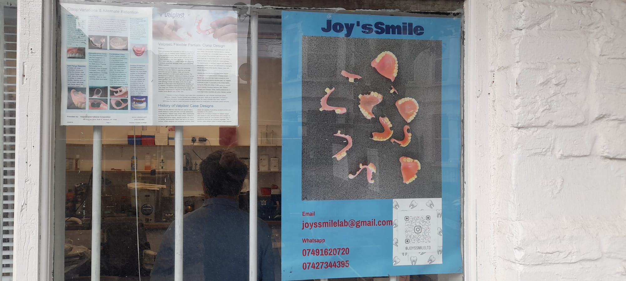 Joy's Smile lab shopfront